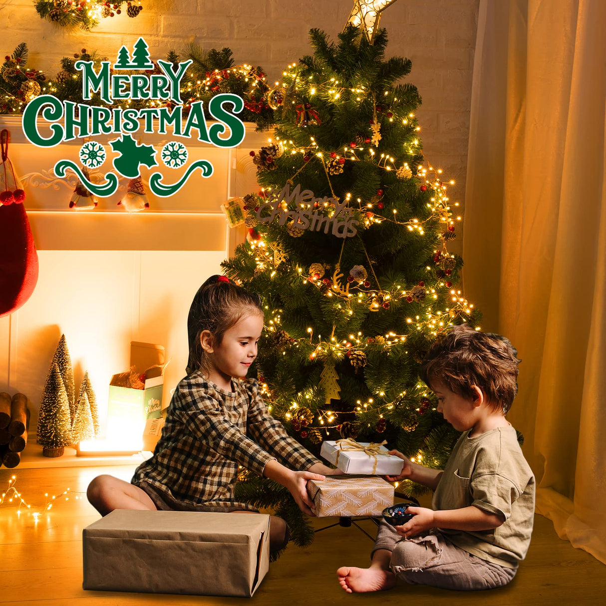 Christmas Pine Lighted Garland Decor, 9.8 Ft 60 LEDs Red Berry Pine Cone Battery Operated Christmas Garland Lights with 8 Modes, Remote Control for Mantle Fireplace Stairs Xmas Tree Indoor Decor Minetom