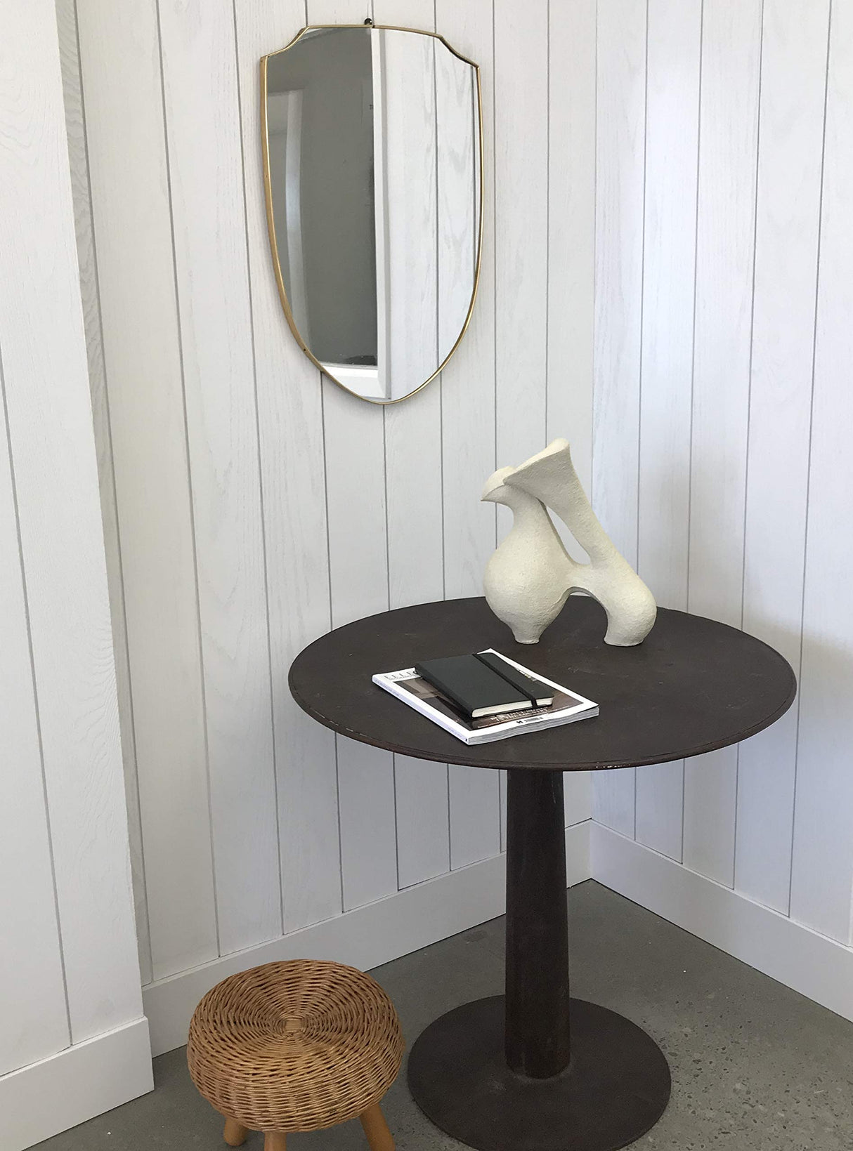 Timeline Classic White Farmhouse Oak Shiplap 5/16 in. x 5.5 in. x 72 in. Solid Wood Panels, (6-Pack) Timeline