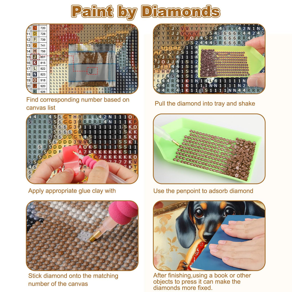CEOVR Tiger Diamond Art Kits for Adults, Winter Animal Diamond Painting Dots 5D DIY Full Drill Gem Art, Wall Decor for Home Office 12x16in CEOVR