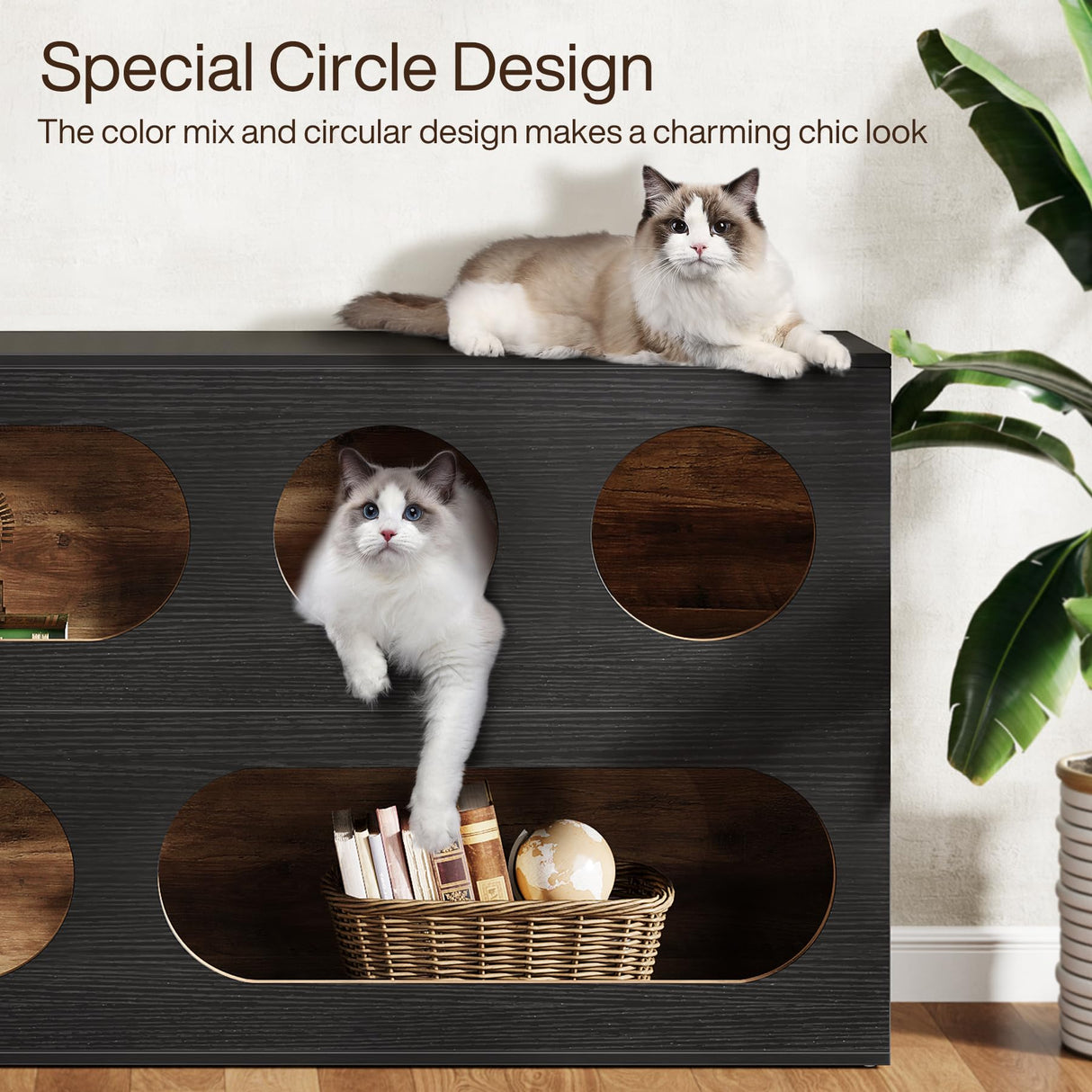 Tribesigns Console Table, 61-Inch Narrow Sofa Entryway Table with Storage, 3-Tier Modern Hallway Behind Couch Table Accent Table for Living Room, Black Tribesigns