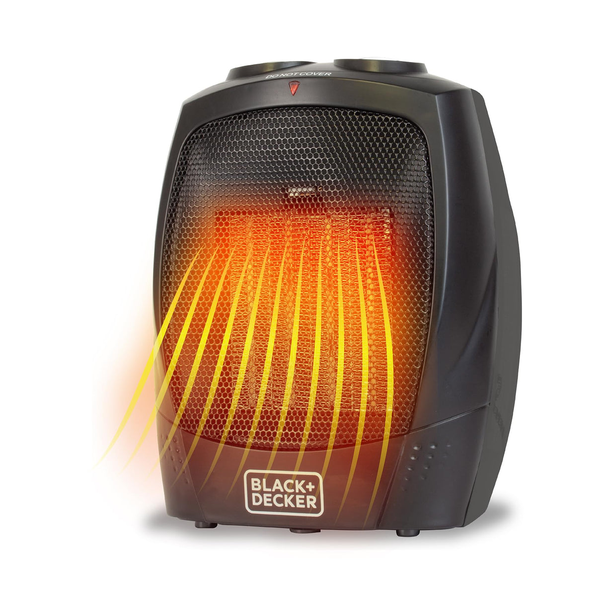 BLACK+DECKER Portable Space Heater, Room Space Heater with Carry Handle for Easy Transport BLACK+DECKER