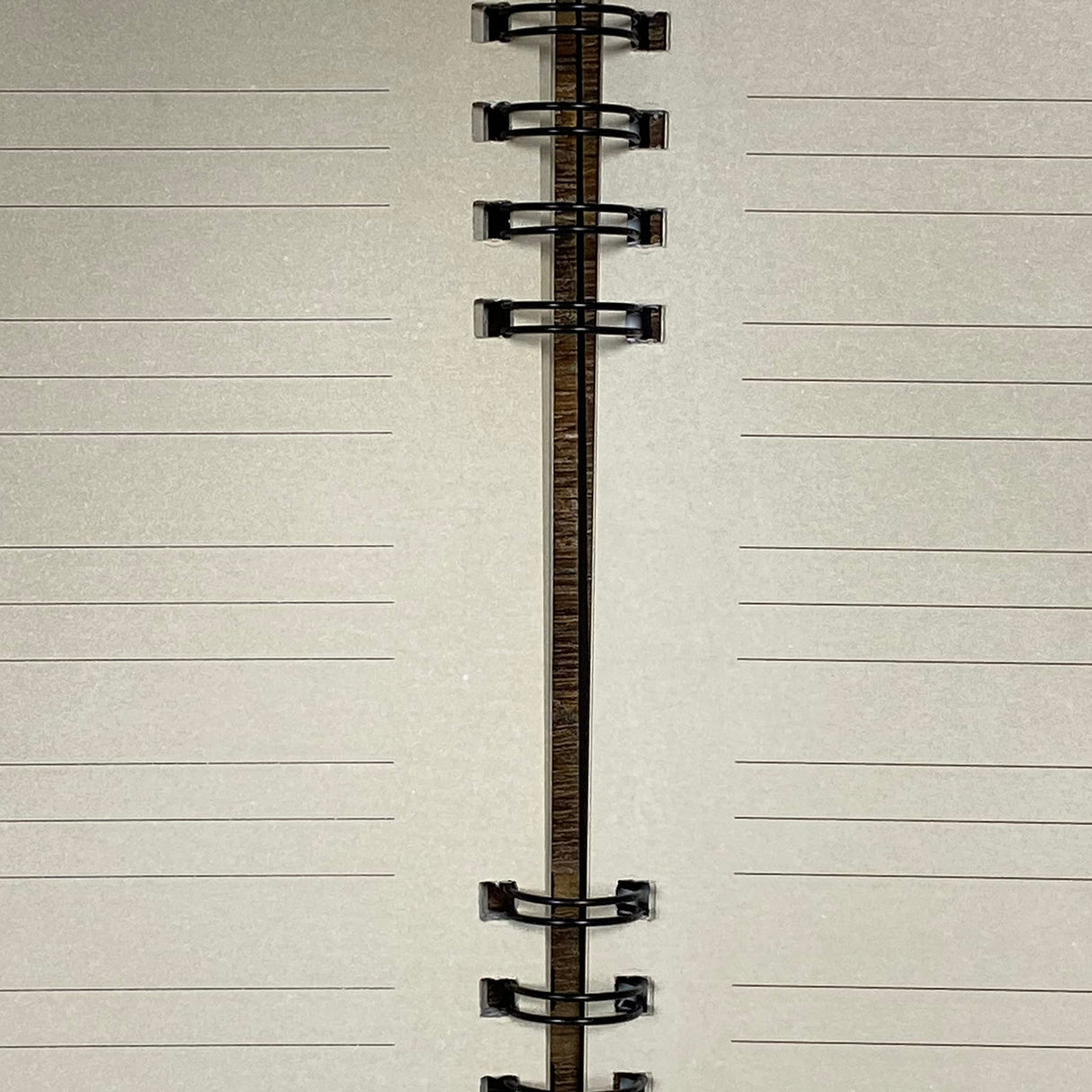 Wooden Rustic Guest Book with 110 Pages Lined 11" x 8.7" Cregugua