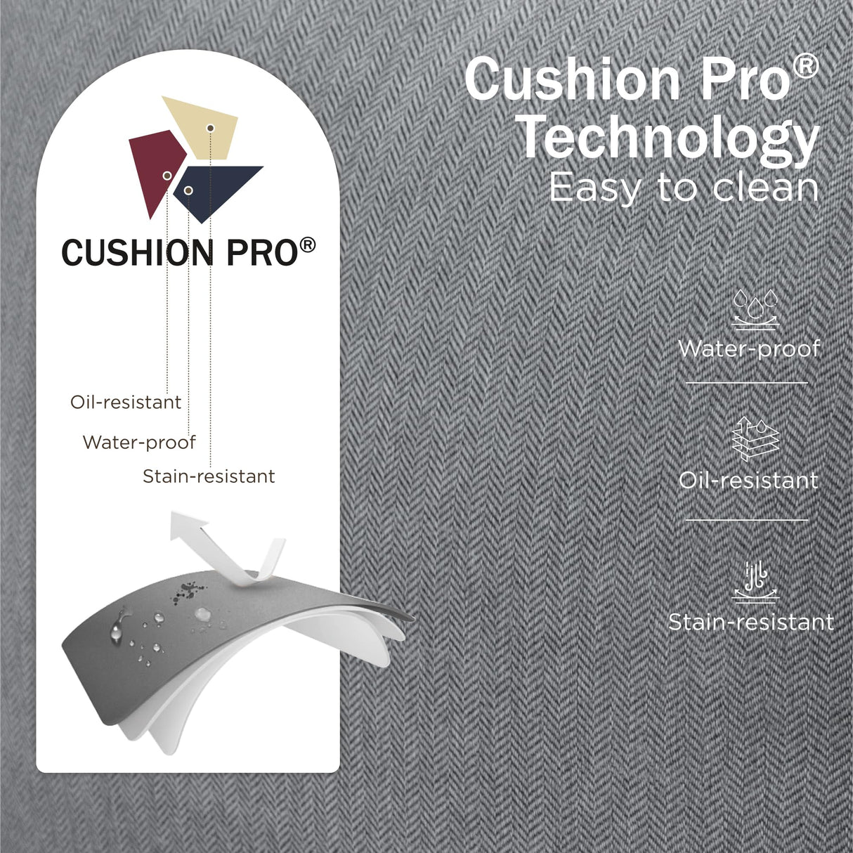 PHI VILLA 5 Piece Patio Furniture Set with 28" Firepit Table, 4 Outdoor 5.75" Cushioned Metal Frame Swivel Sofa Chairs & 28" Gas Firepit Table, Outside Furniture Set for Lawn Garden(Grey) PHI VILLA