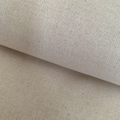 32 Count Evenweave Cloth Embroidery Cross Stitch Fabric, Natural Warm Color Ecru, W29 x L39