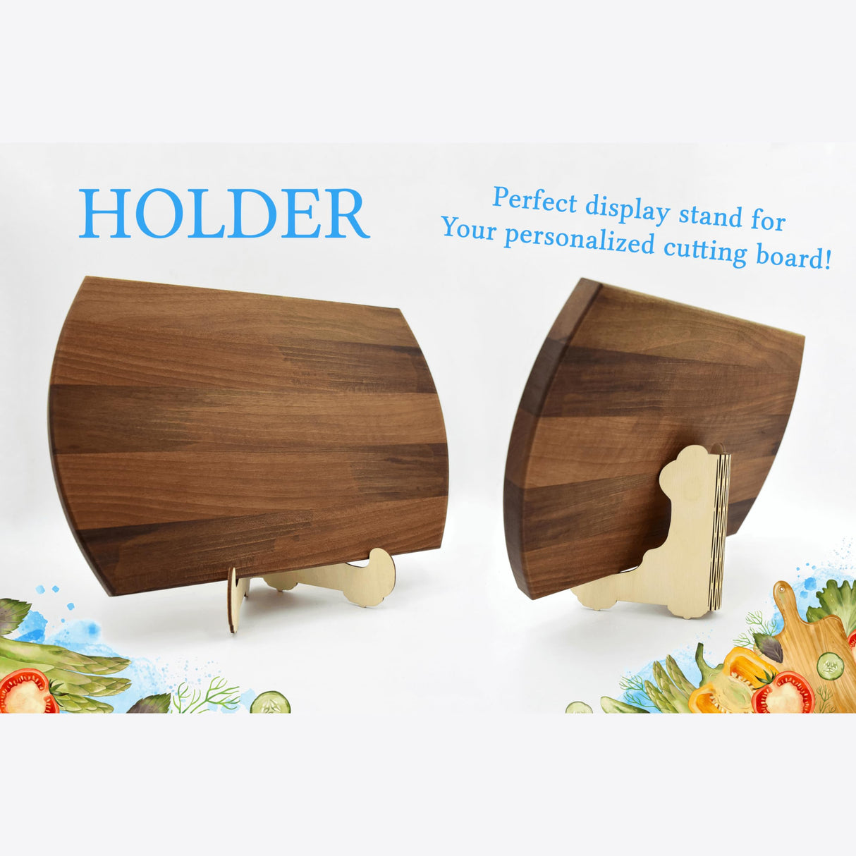 Robest's Gift Personalized Gifts For Grandma Kitchen For Mother Day - Custom Cutting Boards Wood Engraved, Wood Boards For Food, Personalized Charcuterie Board, Handmade Cutting Boards, Custom Kitchen Generic