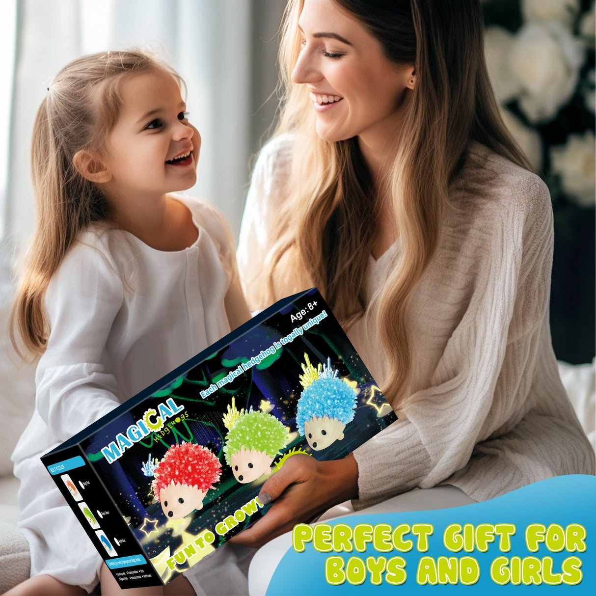 sdaymol Crystal Growing Kit,Science Kits for Kids Age 8-12,DIY Science Experiments Lab Learning & Educational Toys,STEM Projects Toys Gifts for Boys & Girls Ages 8 9 10 12 sdaymol