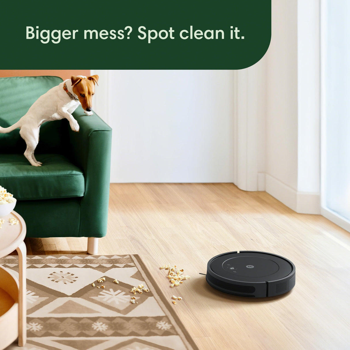 iRobot Roomba Vac Robot Vacuum (Q011) - Power-Lifting Suction, Quieter Cleaning Mode, Multi-Surface Cleaning, Cleans in Neat Rows, Easy to use, Self-Charging, Works with Alexa iRobot