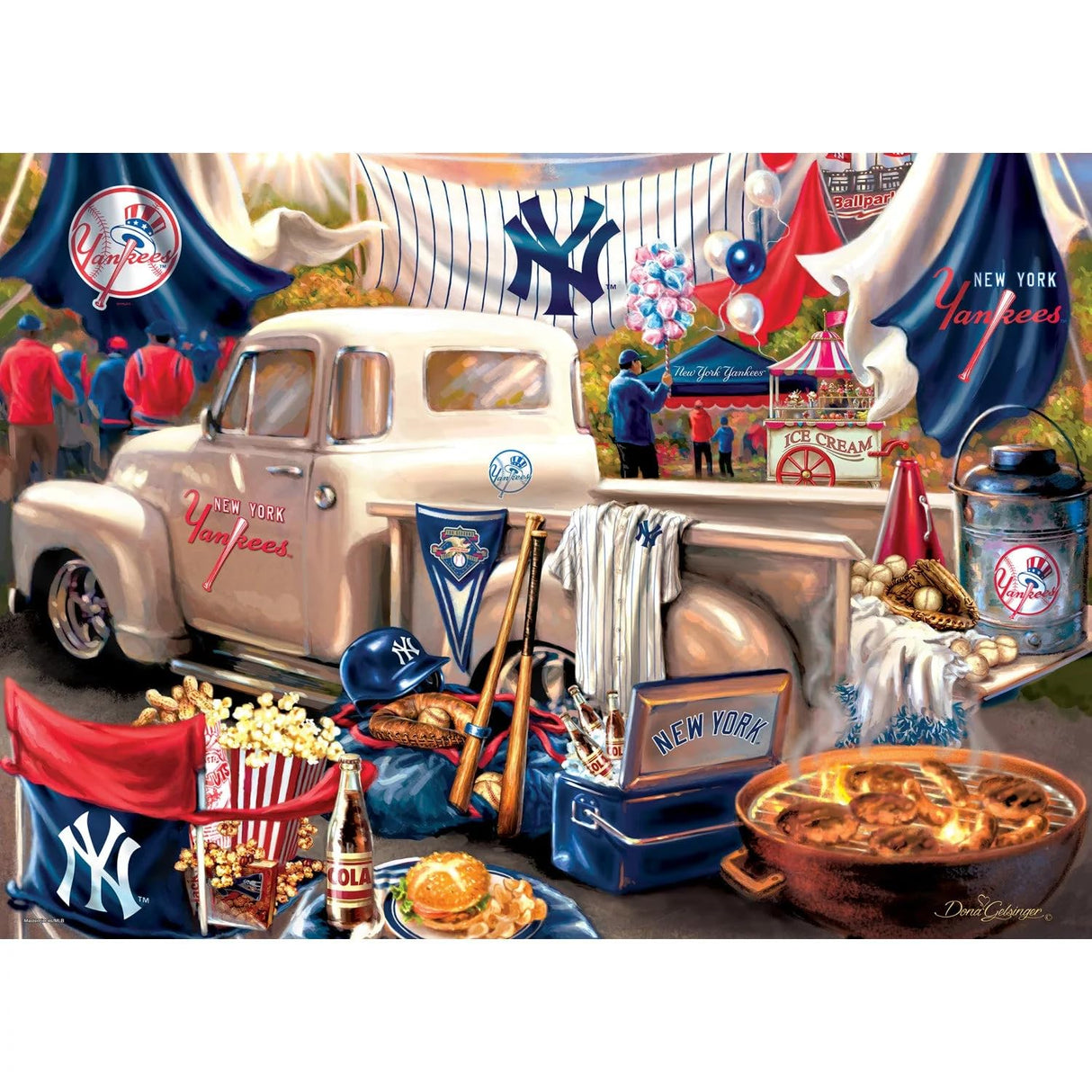 Baby Fanatic Nyy1060: New York Yankees Gameday 1000Pc Puzzle Baby Fanatic
