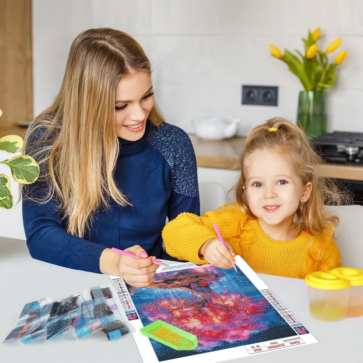 DPHERO DIY Tree of Life Diamond Painting Kits for Beginners Adults,5D Tree Diamond Art Kits,Round Full Drill Dreamland Diamond Painting Art,DIY Painting by Numbers Diamond Art Painting 12x12 inch DPHERO