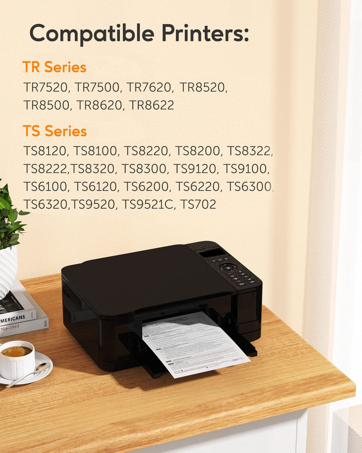 PGI-280 XXL/CLI-281 XXL Ink Cartridge 5 Color Value Pack Replacement for Canon 280 281 Ink Cartridges Compatible with Printer TR8520 TR8620 TR7520 TR8600 TS6120 TS6220 TS9120 MIOLAINZ