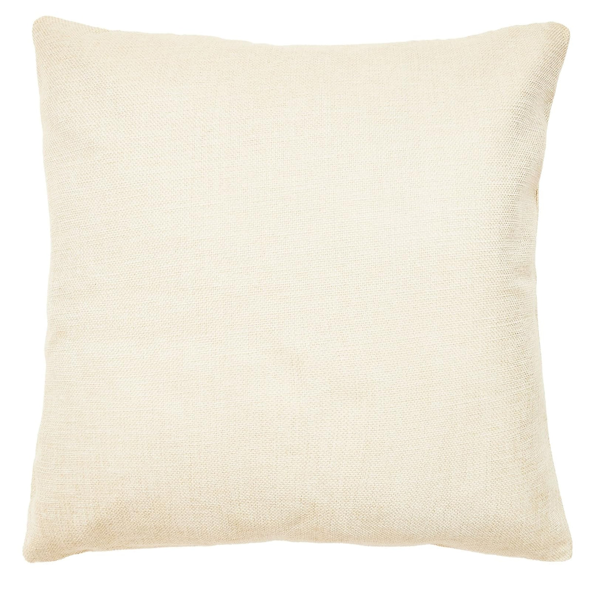 Juvale 4 Pack of Canvas Throw Pillow Covers, 17x17 Blank Pillow Cases (Cream Color, Cotton Material) Juvale