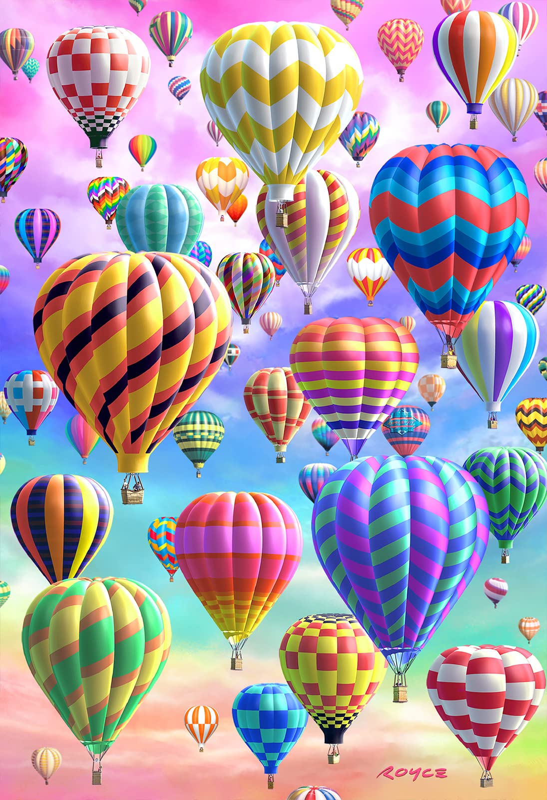 RoseArt - Super Deep 3D - Balloon Magic - 300 Piece Jigsaw Puzzle for Adults RoseArt