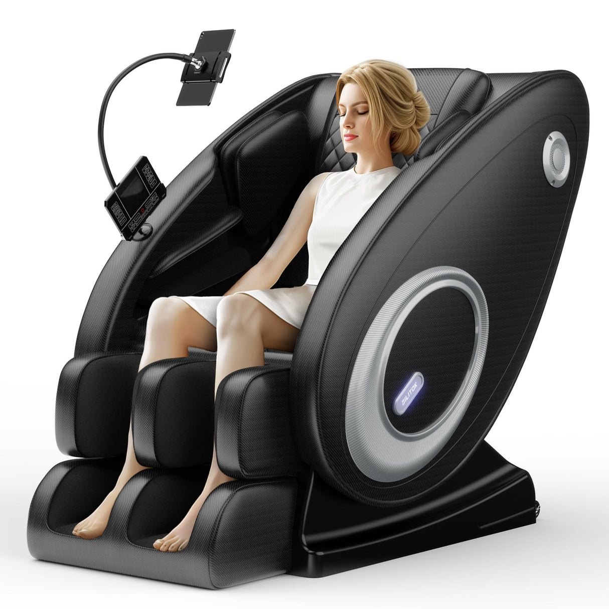 BILITOK Full Body Zero Gravity Massage Chair with Heat Therapy, 5 Auto Modes, and Remote Control, Ultimate Relaxation for Back, Shoulders, Arms, HIPS, and Calves BILITOK