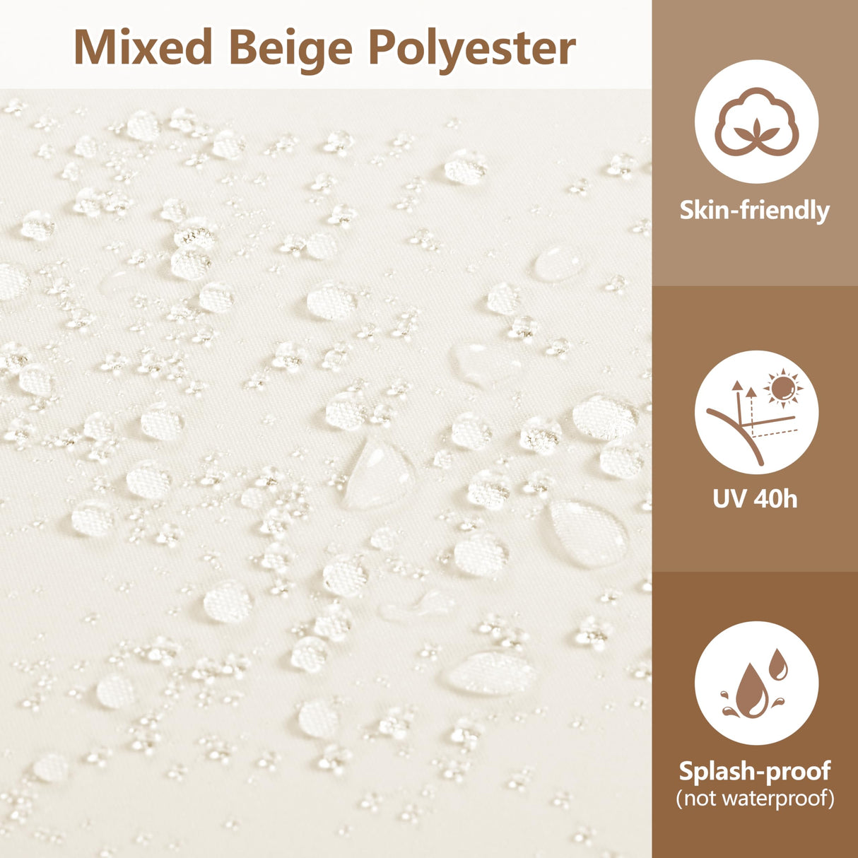 XD Designs 4 Piece Outdoor Patio Furniture Set, Acacia Wood Sectional Sofa wSeat Cushions, All-Weather Patio Conversation Seat with Couches and Coffee Table for Garden Backyard Balcony XD Designs