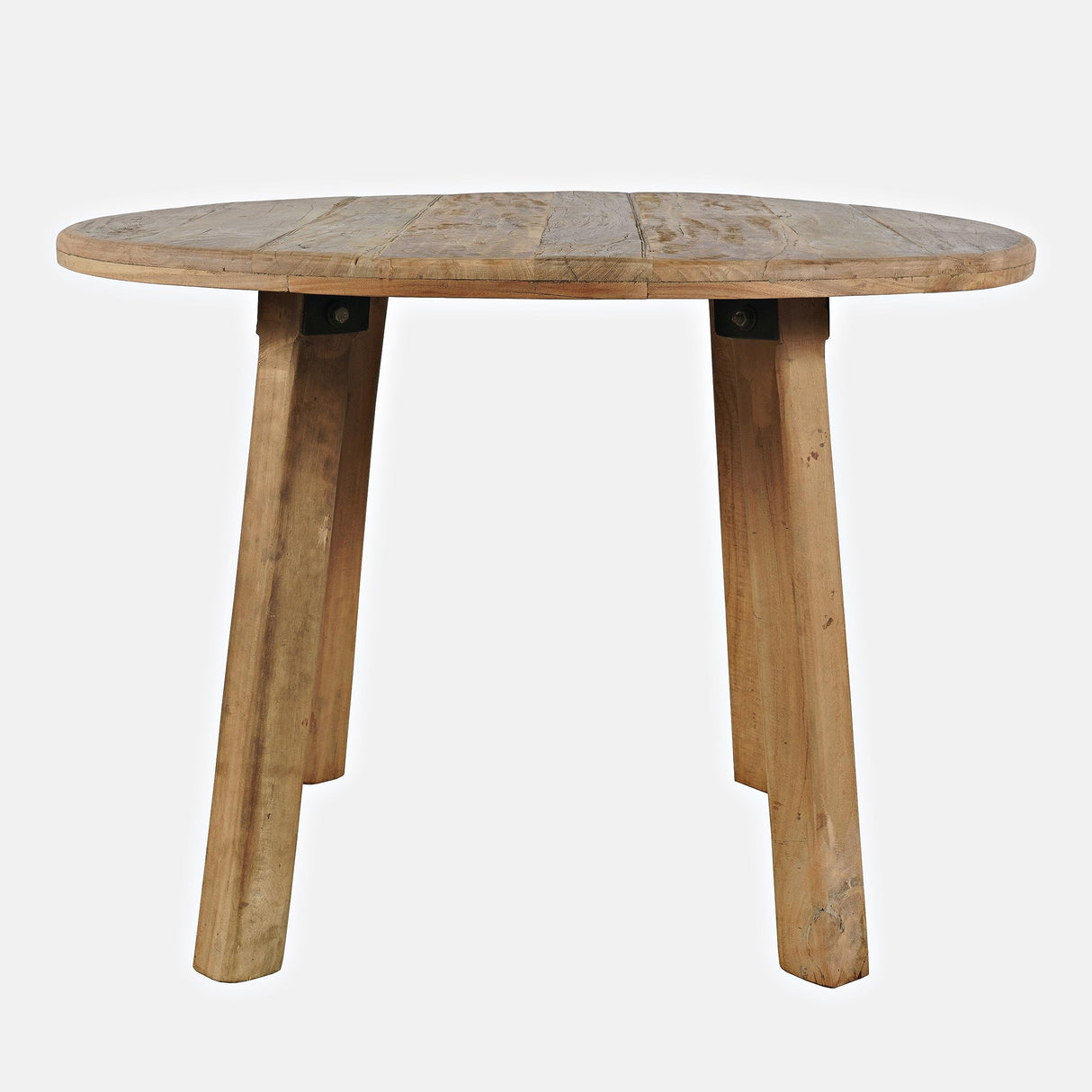 Jofran Reclamation 42" Rustic Reclaimed Solid Wood Round Dining Table Jofran Inc.