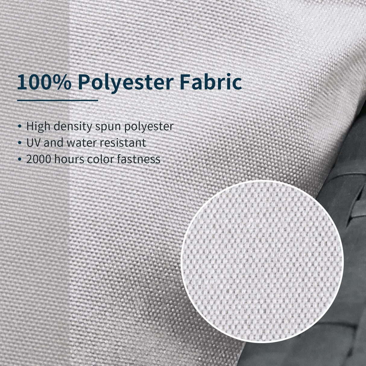 NICESOUL® 10 Pieces Large Size PE Rattan Outdoor Patio Furniture Sectional Sofa Sets with Side Tables Outdoor Wicker Conversation Sets Modern Luxury 29.3'' High Back Gray NICESOUL