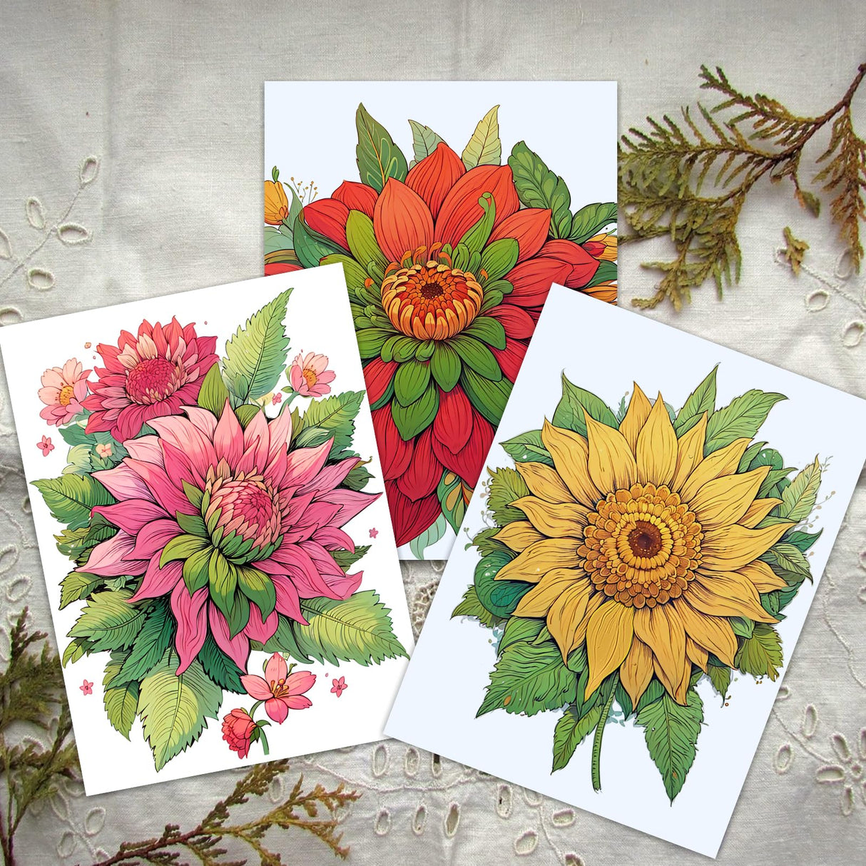 Mandala Coloring Book for Adults - Spiral Bound, One-Sided Design With Thick Paper for Relaxation and Mindfulness - Valentine Gift for Women CKMOREL