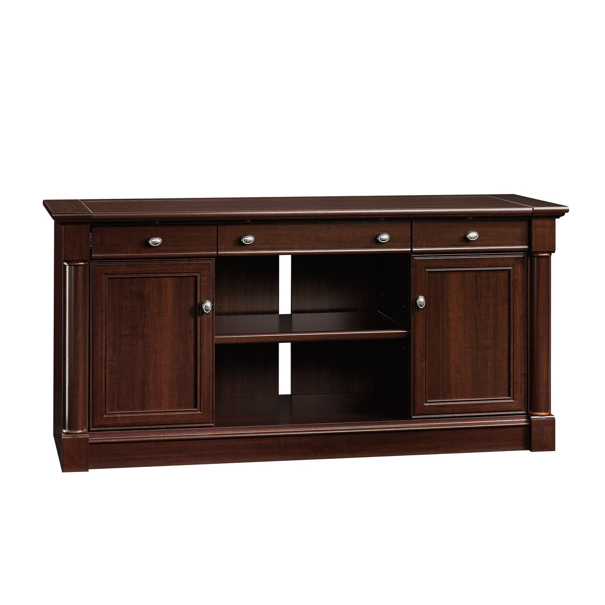 Sauder Palladia Credenza, Select Cherry finish Sauder