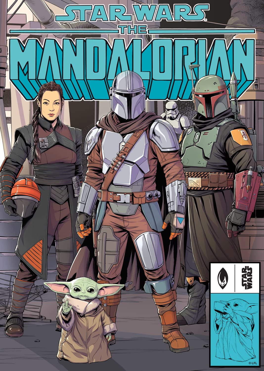 Buffalo Games - Star Wars - : Legendary Bounty - 100 Piece Jigsaw Puzzle for Families -Challenging Puzzle Perfect for Game Nights - Finished Size is 15.00 x 11.00 Buffalo Games