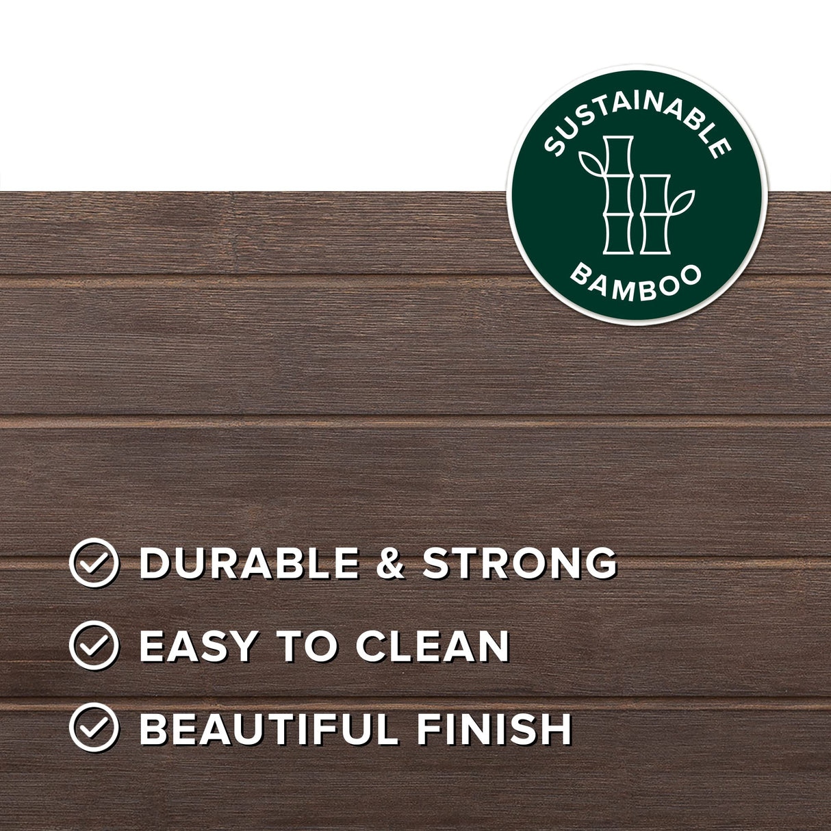 ZINUS Suzanne 37 Inch Grey Wash Bamboo and Metal Platform Bed Frame - Durable, No Box Spring Needed, Easy Assembly Zinus