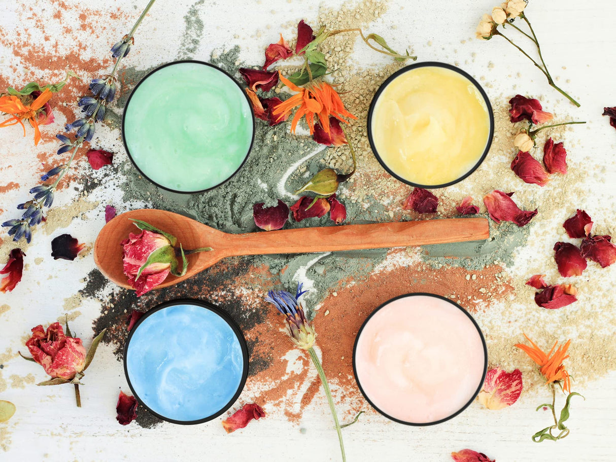 20 Pcs 2 Ounce Aluminum Tin Jars Containers Leak Proof Cosmetic Tin Jars Containers Round Screw Lids for Cosmetic, Salves, Balms, Lip Balm or Others, 60mL Black Axe Sickle