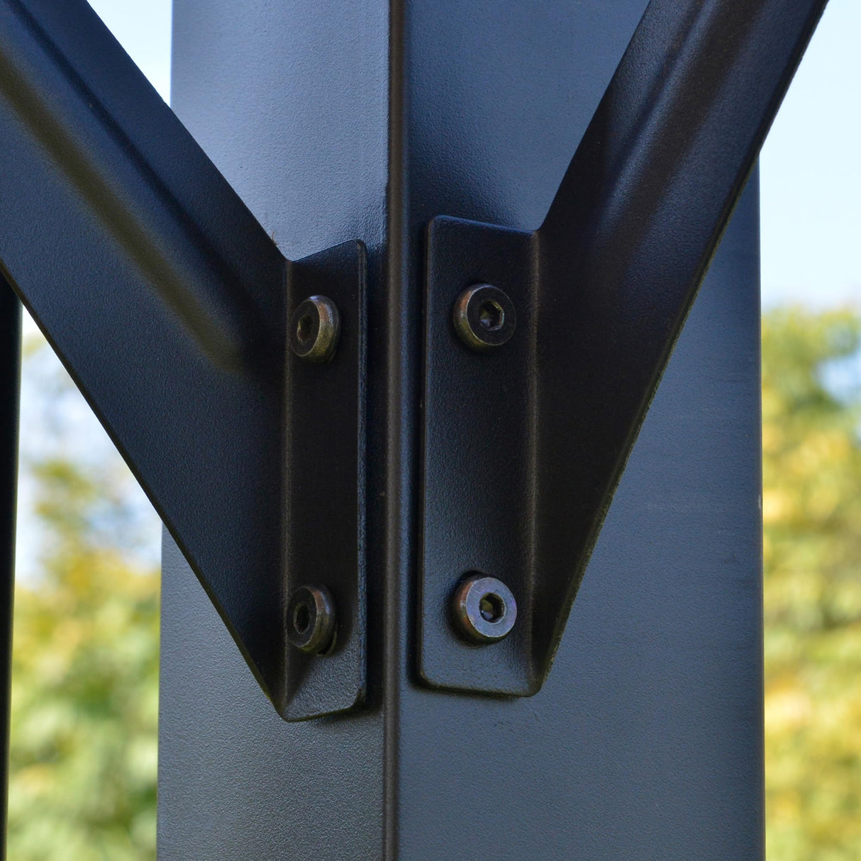 Outsunny 12' x 10' Outdoor Retractable Pergola Canopy with Sun Shade Unique Design Canopy Patio Metal Shelter for Garden Porch Beach, Beige Outsunny