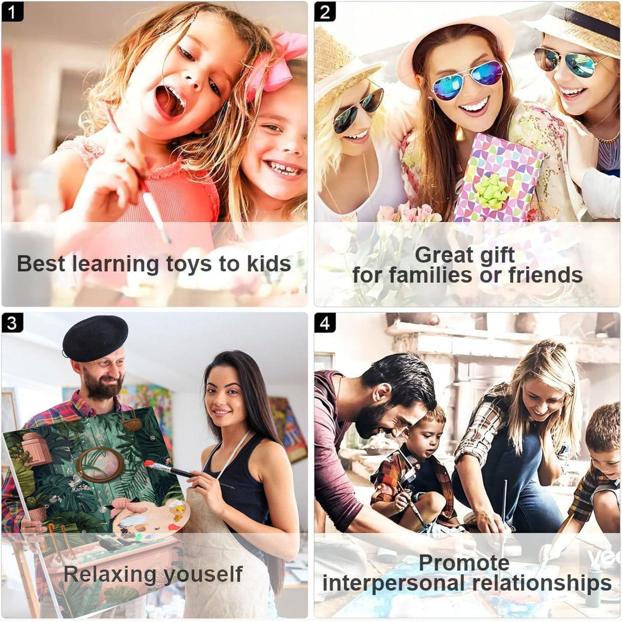 Black Cat Paint by Numbers Kit for Adults Beginner-Funny Bathing Black Cat Adult Paint by Number Kits on Canvas, DIY Acrylic Oil Painting by Numbers for Adults for Gift Home Wall Decor(16x20inch) Arttoplus