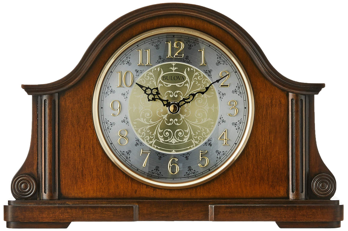 Bulova B1975 Chadbourne Old World Clock, Walnut Bulova