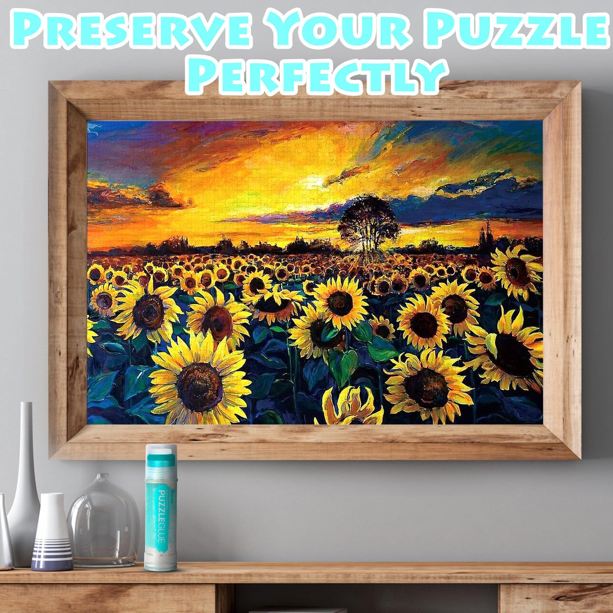 Darice Jigsaw Puzzle Glue Clear, Easy-On Applicator Head, Quick-Drying Pack of 2 Non-Toxic Jigsaw Puzzle Saver Glue for 1000/1500/3000 Piece Puzzles - 130ml X2 Bottle Darice