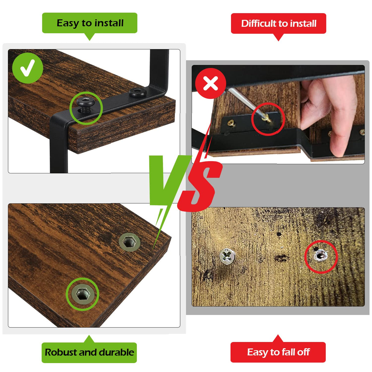 YINMIT Wooden Display Riser Stand, Tiered Perfume and Cologne Organizer Stand, 3 Tier Spice Rack Organizer, Rustic Display Shelf for Candles (3 Tier) YINMIT