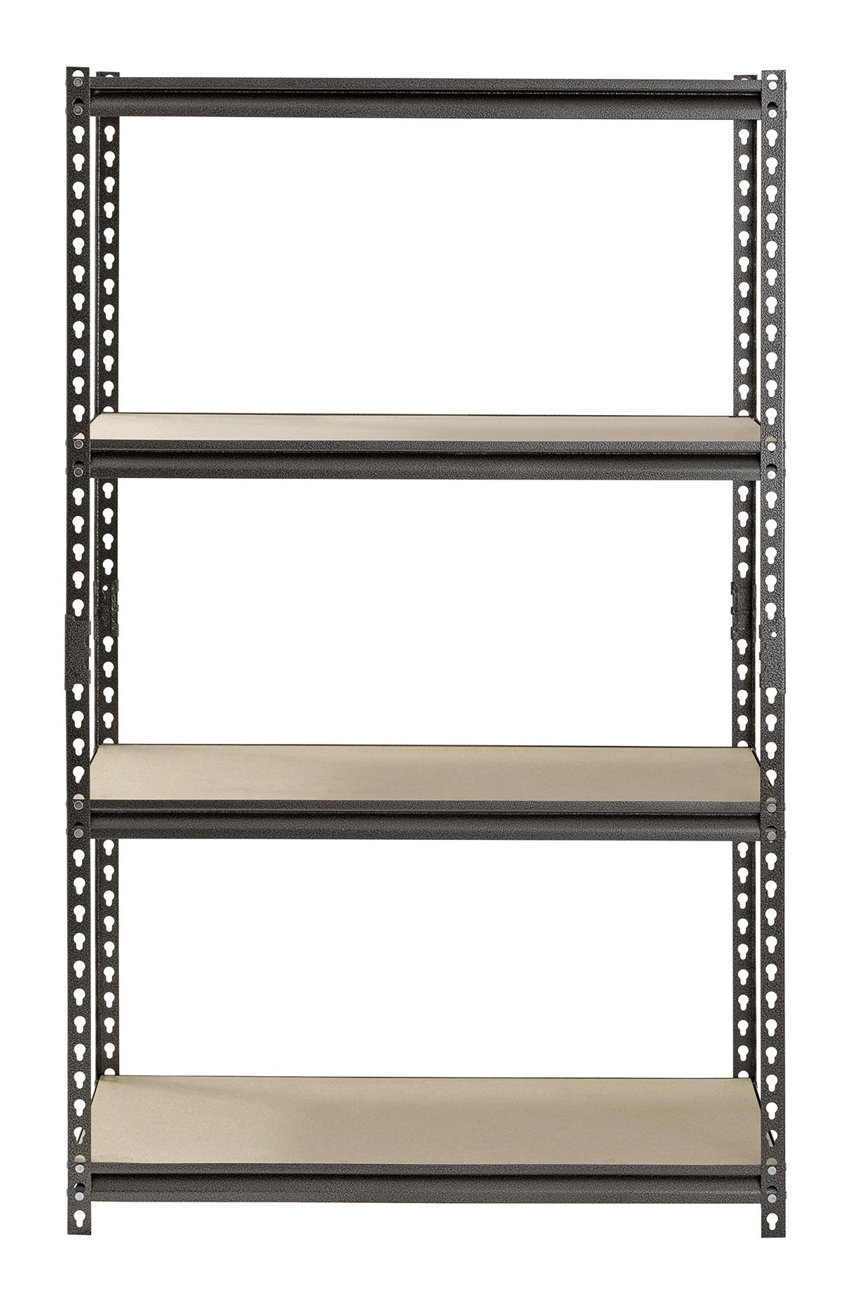 Muscle Rack UR361860PB4P-SV Silver Vein Steel Storage Rack, 4 Adjustable Shelves, 3200 lb. Capacity, 60" Height x 36" Width x 18" Depth Muscle Rack