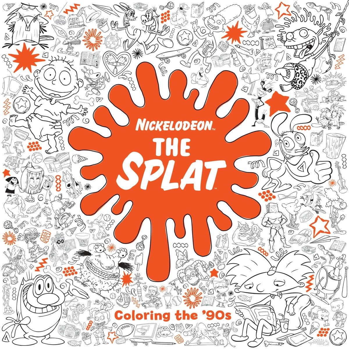The Splat: Coloring the '90s (Nickelodeon) Random House Books for Young Readers