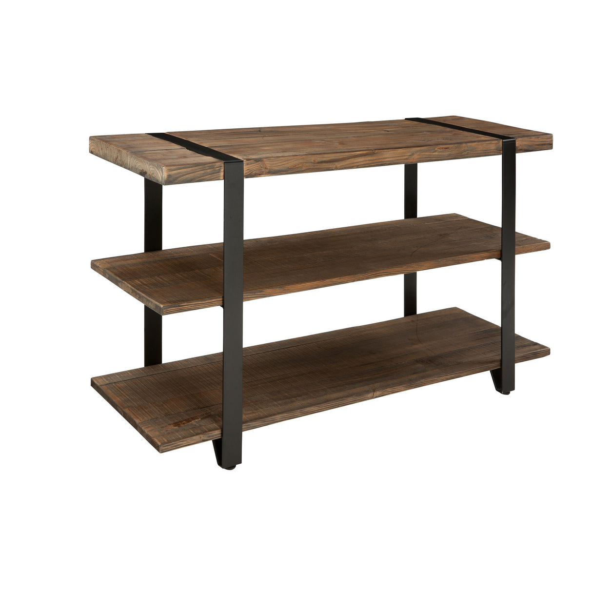 Alaterre Furniture Modesto 48" L Reclaimed Wood Media/Console Table, Natural Alaterre Furniture