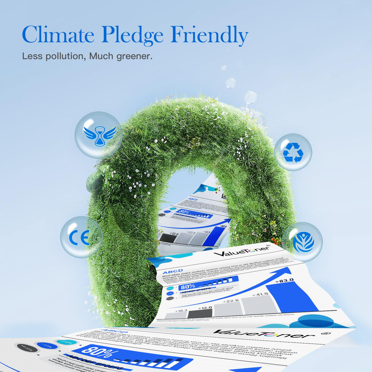 Valuetoner Remanufactured Ink Cartridges Replacement for HP 61 Ink Cartridge Combo Pack 61XL Works with HP Envy 4500 4502 5530 Deskjet 2540 3510 OfficeJet 4630 Printer (1 Black, 1 Tri-Color, 2-Pack) Valuetoner