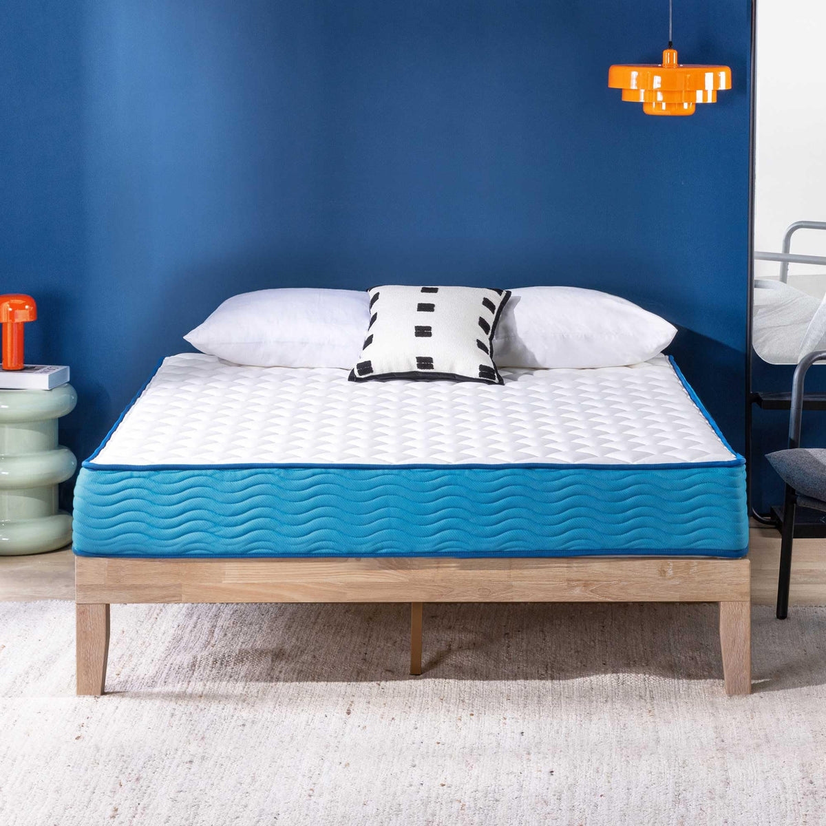 Best Price Mattress 10 Inch Hybrid Mattress, Tight Top, Supportive Foam, Pocketed Coils, Certified Safe Foams & Fabric, Mattress in a Box, Queen Best Price Mattress