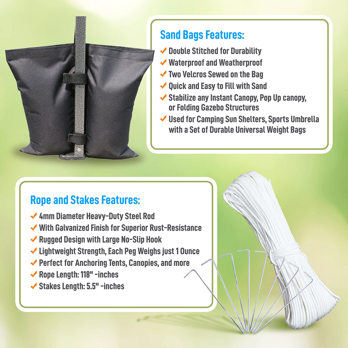 SereneLifeHome Pop Up Canopy Tent - 10x30 Portable Commercial Instant Shelter Foldable/Collapsible Sun Shade Waterproof Tent w/ 8 Walls - 8 Sand Bag, 8 Stake & Ropes White (SLTET30NG) SereneLife