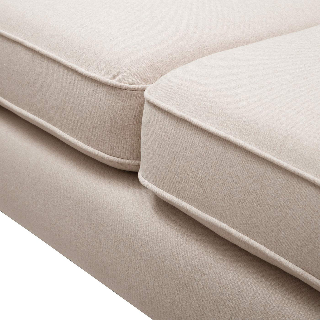 Jennifer Taylor Home Kinsley 84" Modern Tuxedo Tufted Sofa, Sky Neutral Beige Polyester Jennifer Taylor Home