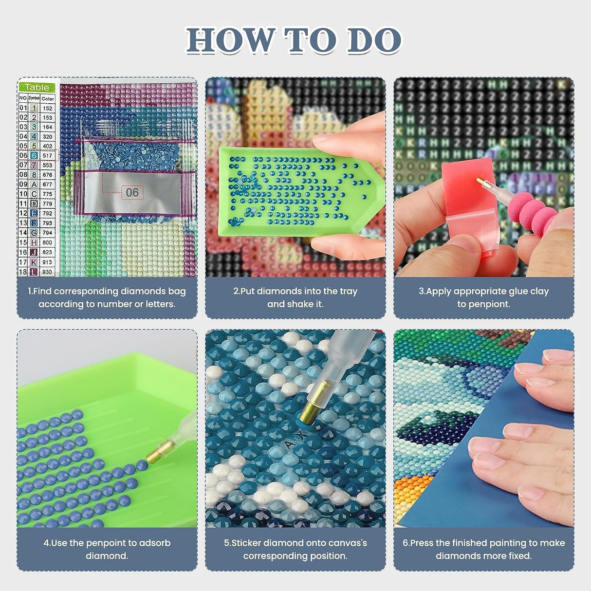 RICUVED Diamond Art Kits for Adults, Tiger Diamond Art Kits Full Drill 5D Fantasy Diamond Art, Starry Sky Diamond Gem Dots Art and Crafts for Gift Home Wall Decor 12x16 Inch/30x40cm RICUVED