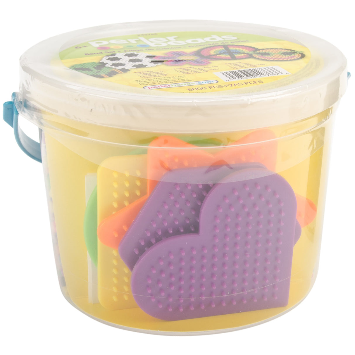 Perler Multi Mix Assorted Fuse Bead Bucket, 6000 pcs Perler