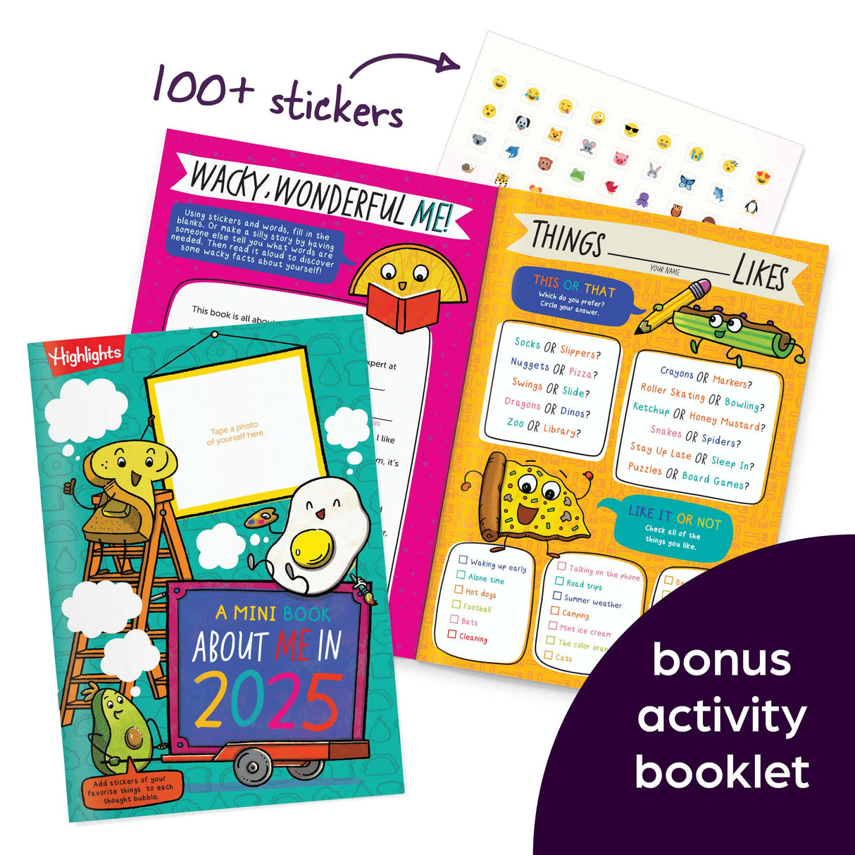 Highlights Puzzle Fun 2025 Puzzle Books for Kids Ages 6 and Up, 4-Book Set of Brain Teasers, Mazes, Word Puzzles and More Travel-Friendly Screen Free Kids Puzzles Highlights for Children