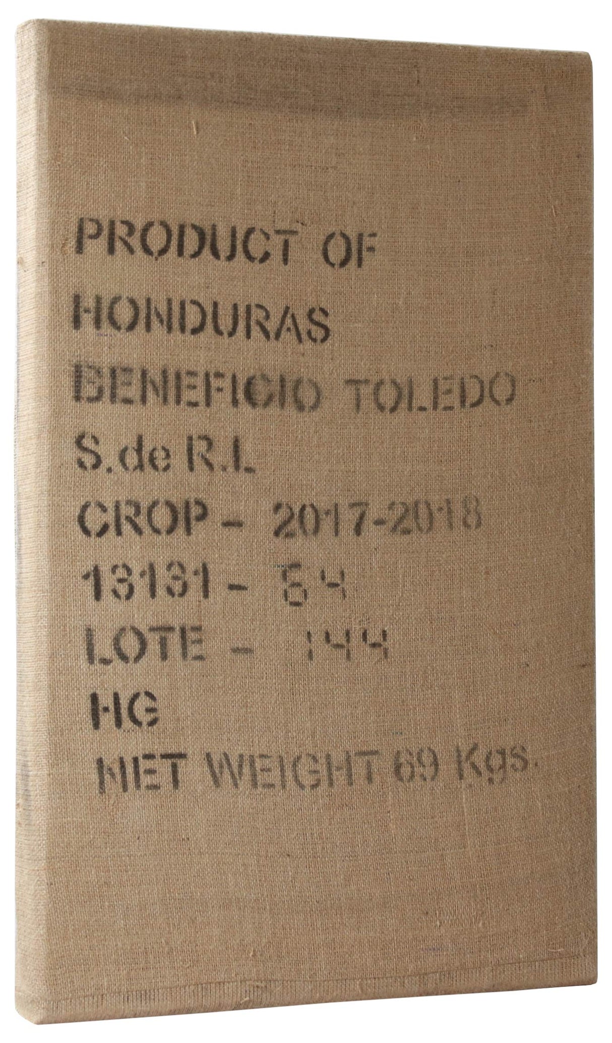 ATS Acoustics Sound Absorbing Acoustic Panel Authentic International Coffee Bean Burlap Bag Cafe Wall Art 24" x 36" x 2" ATS Acoustics