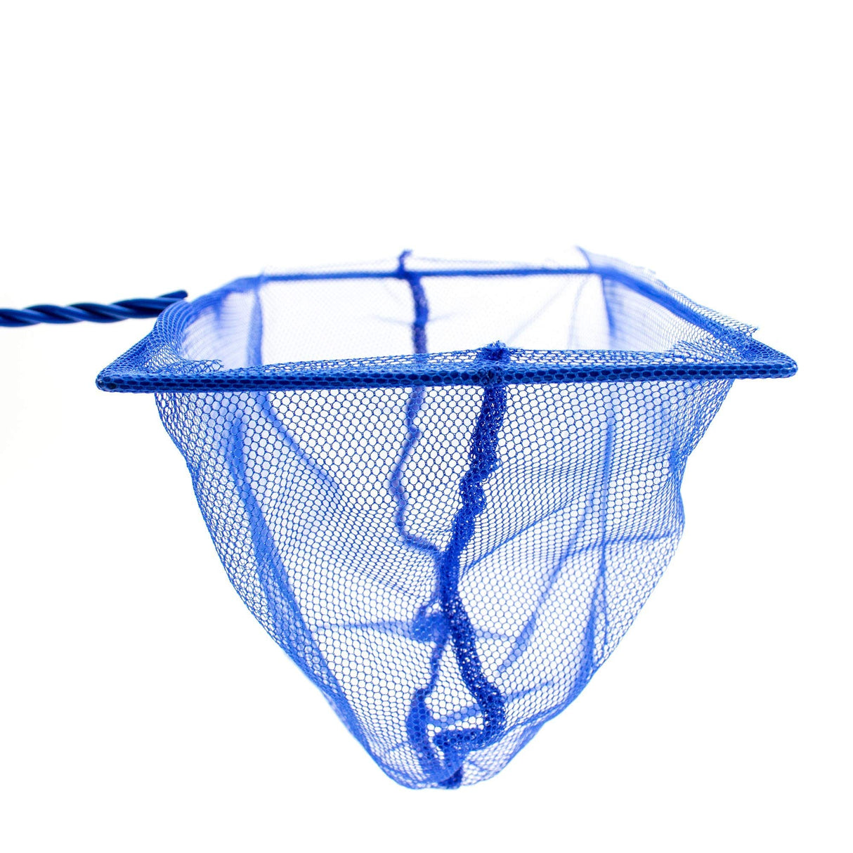 PENN-PLAX (QN4) Quick-Net Aquarium Fish Net – Durable, Strong, and Safe – Color May Vary (Blue, Red, or Green) – 4” x 3” Net – 10” Handle Penn-Plax