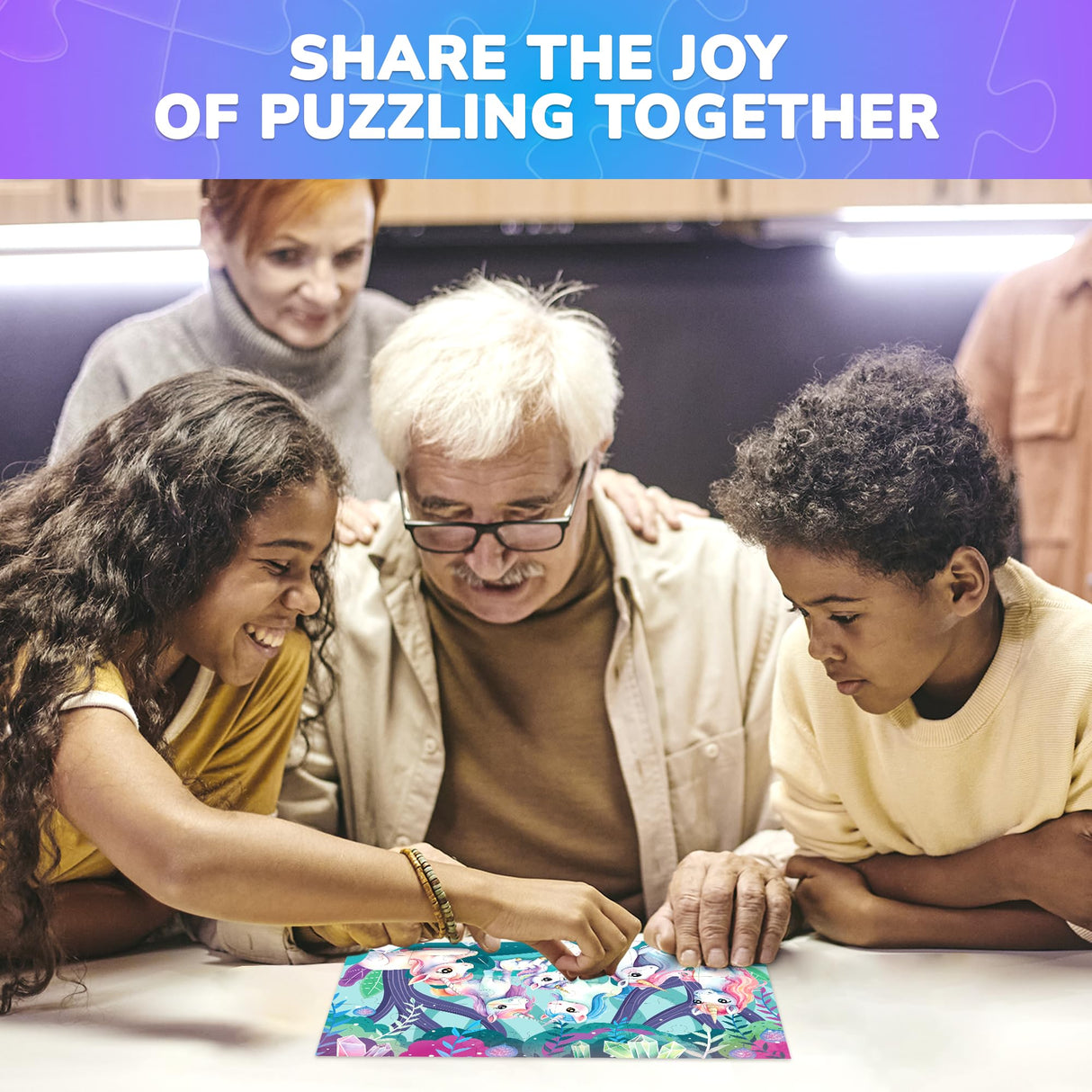 QUOKKA Puzzles for Kids Ages 3-5 - 30 Pieces Puzzles for Toddlers 2-4 - Unicorns Learning Jigsaw Puzzles for Kids 4-6 Years Old - Educational Toys for Boy and Girl QUOKKA