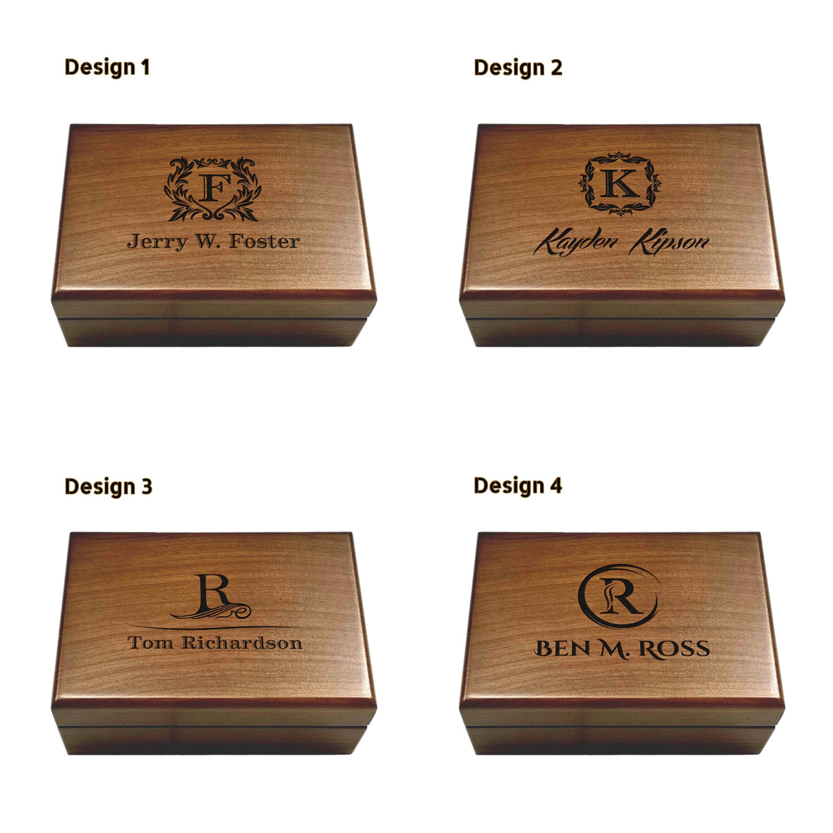 Personalized Keepsake Box | Walnut Wooden Memory Box Gift for Anniversary, Wedding, Valentine, Birthday, Baby Shower, Groomsman | Handmade Keepsake Generic