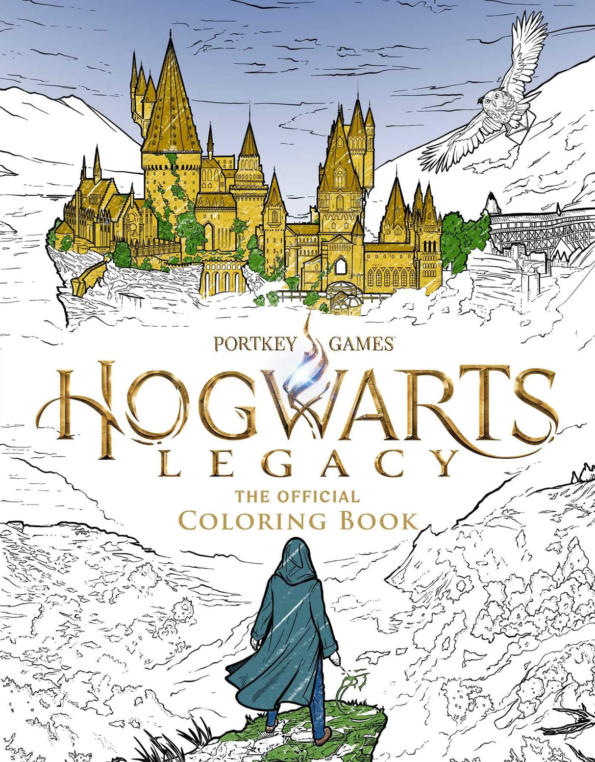 Hogwarts Legacy: The Official Coloring Book: Color Your Legacy (Harry Potter) WoodArtSupply