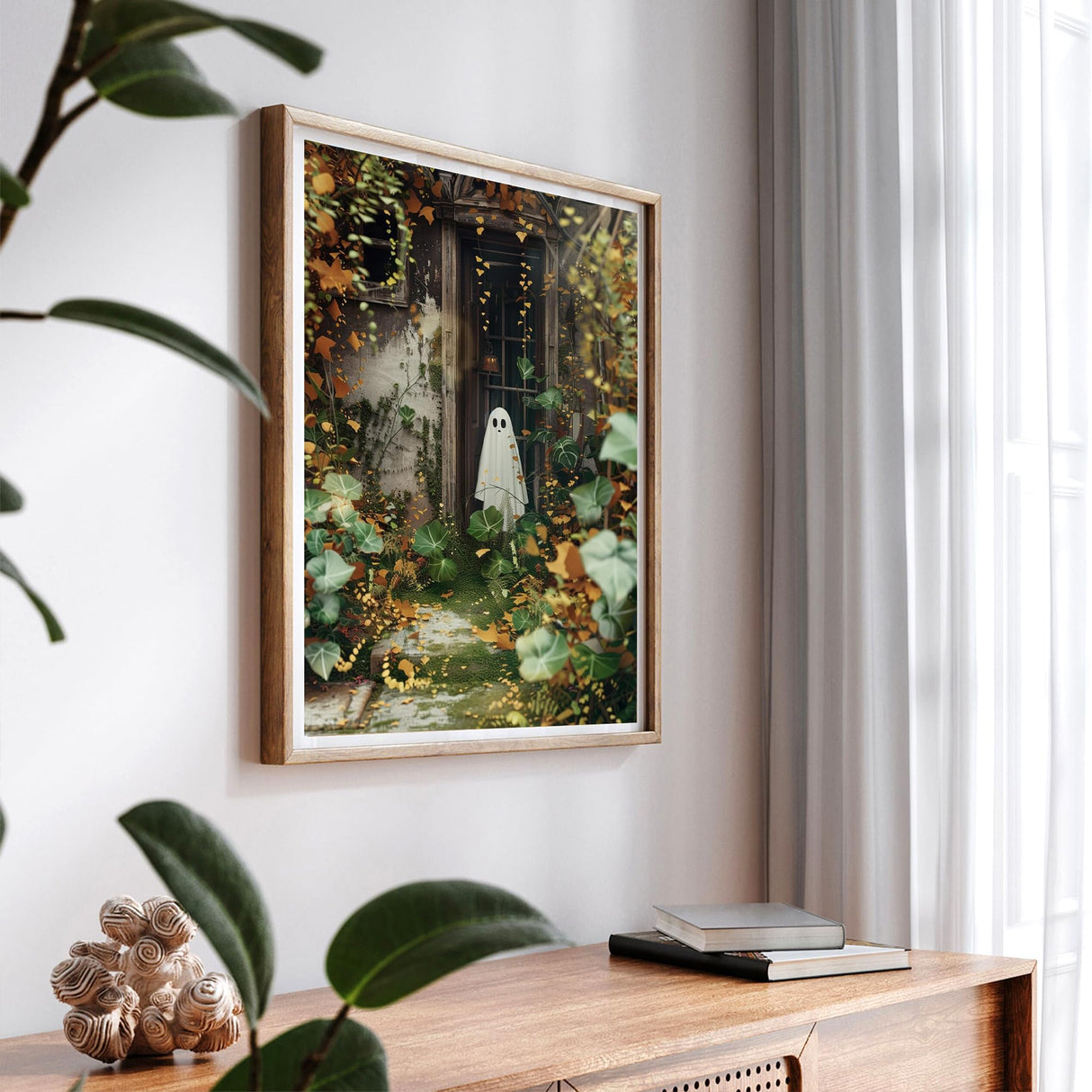 SKRYUIE Paint by Numbers Halloween for Adults, Acrylic Oil Painting by Numbers Kits for Beginner with Paintbrushes Brushes Art Crafts Canvas for Home Decor 16x20 inch / 40x50 cm B49809 SKRYUIE