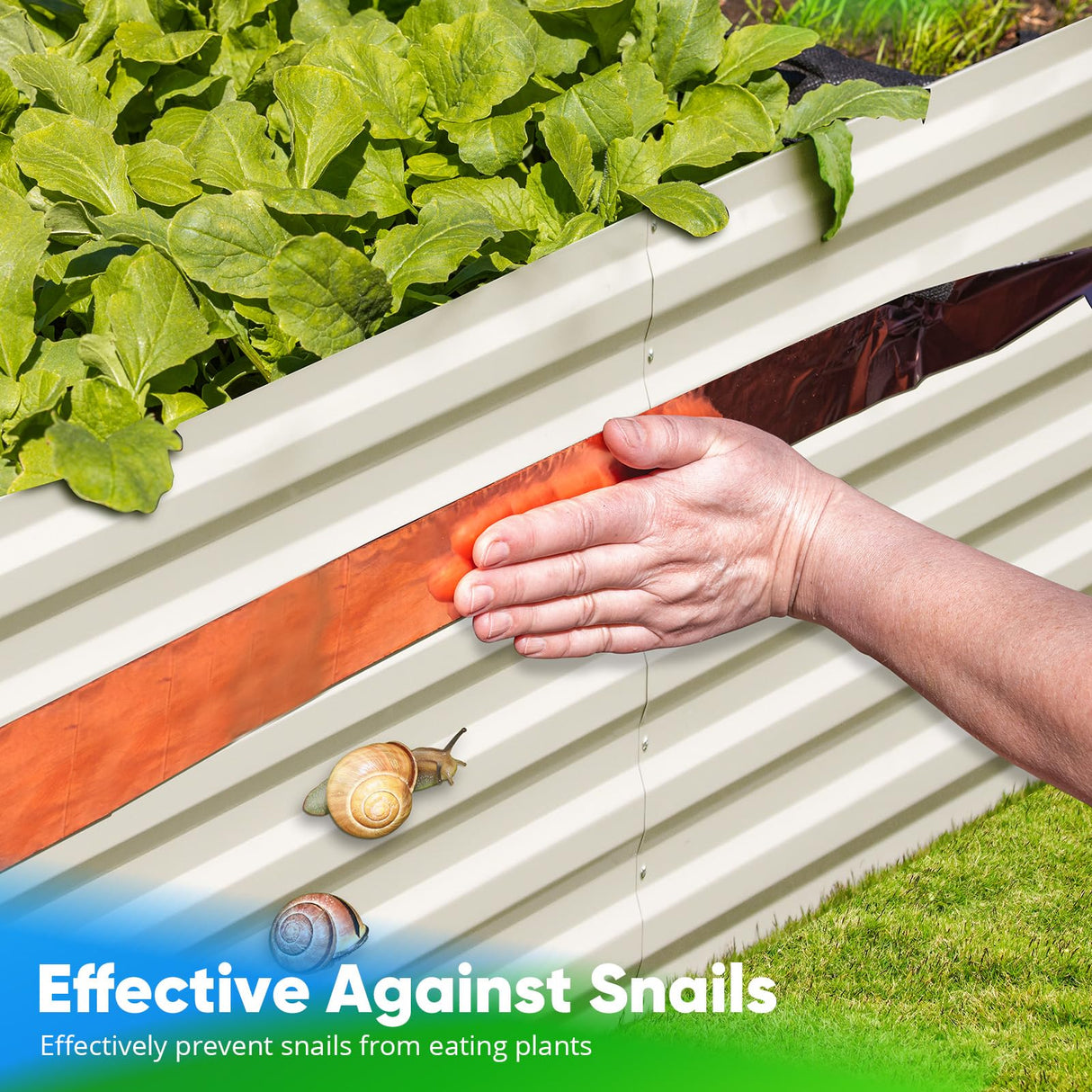 Quictent Galvanized Raised Garden Bed 8x4x2 Ft Tall Metal Planter Box for Vegetables Outdoor Bottomless for Backyard, 2 Tomato Cages Included, 22.04" Deep (Green) Quictent