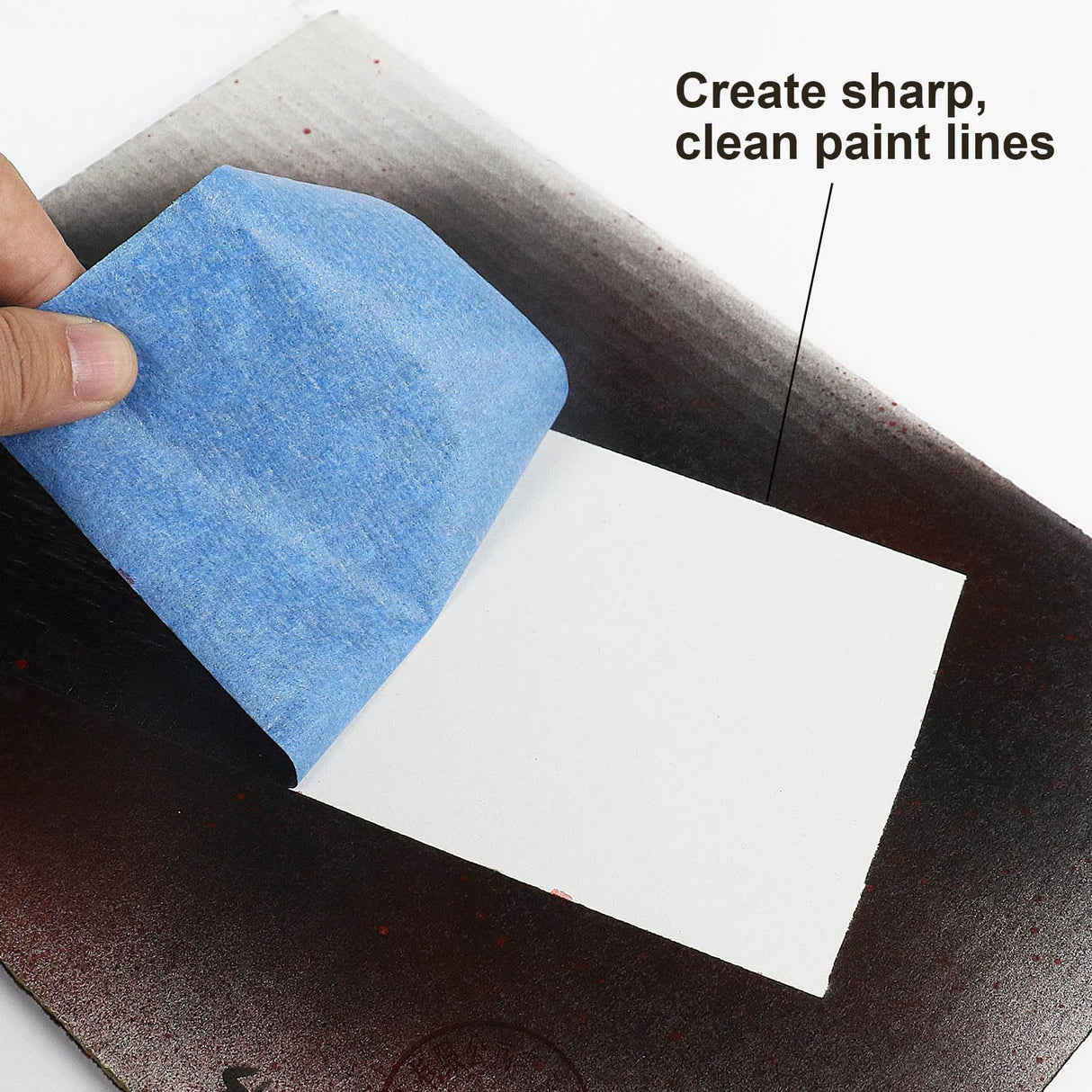 BOMEI PACK Wide Blue Painters Tape 12 Inches x 60 Yards, 3D Tape, 3D Printing Tape for Laser Cutting, 21-Day Clean Removal Wide Masking Tape BOMEI PACK