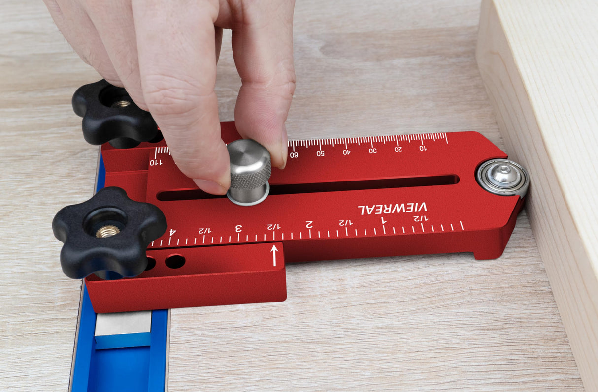 ViewReal Extended Thin Rip Jig Table Saw Band Saw Jig Table Saw Fence Guide Compatible With Most Router Table Band Saw, Table Saw Accessories For ViewReal