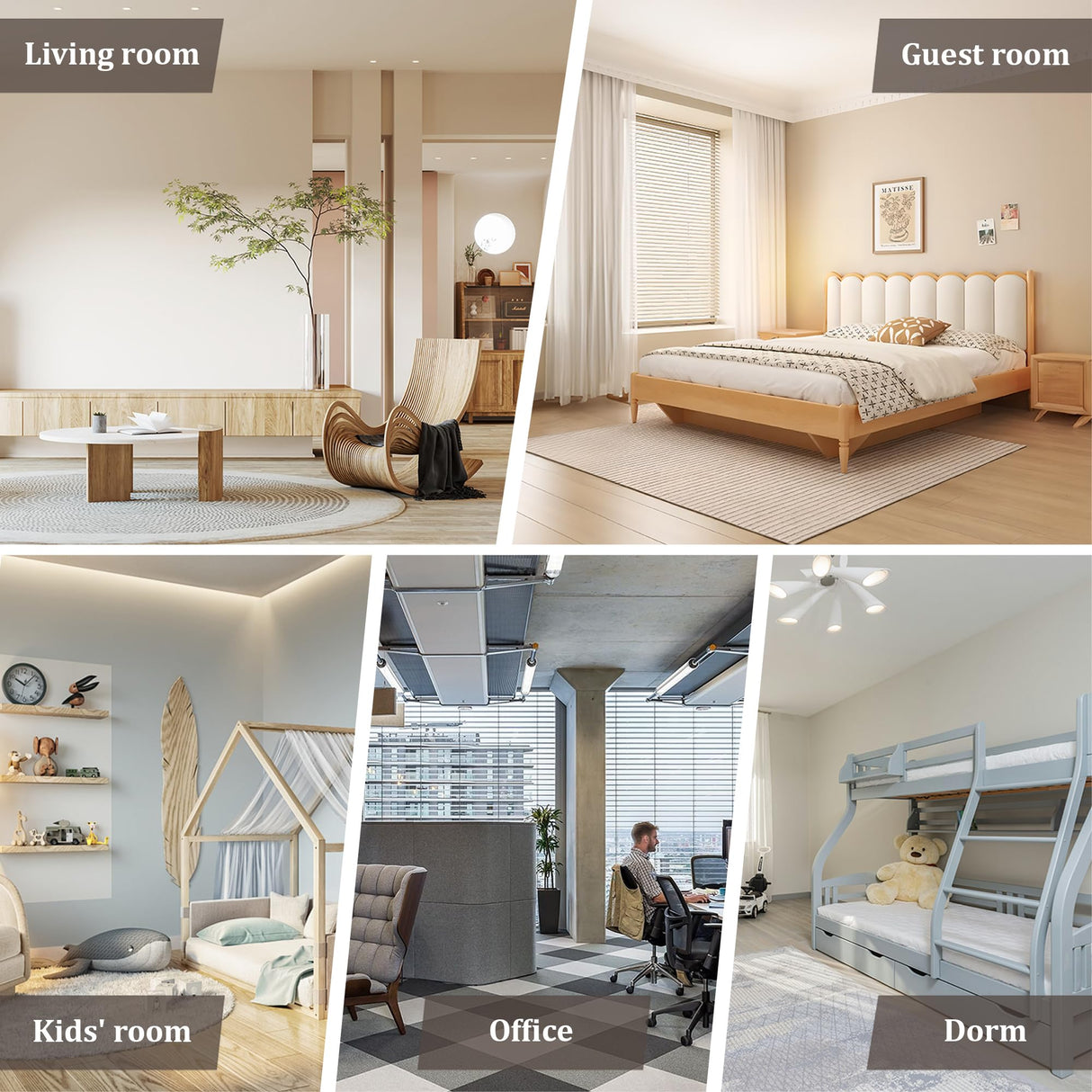 Youtanic 5 in 1 Folding Sofa Bed, Queen Size Convertible Sleeper Chair with Pillow, Memory Foam Futon Couch, Velvet Fabric Washable Mattress for Living Room, Dorm, Guest, Home Office, Apartment, Black Youtanic